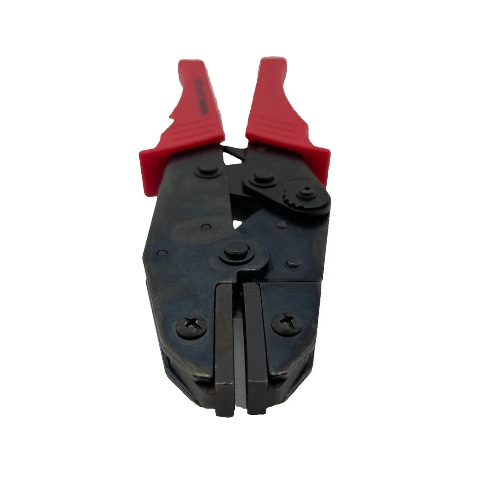 Ratcheting CRIMPER Hand Crimp Tool Flat Cable Crimpping Plier